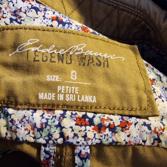 EDDIE BAUER Tan/Casual Blazer Size 8 Petite - Picture 9 of 10